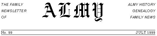 Almy Newsletter Masthead