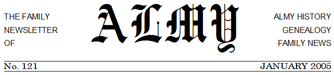Almy Newsletter Masthead