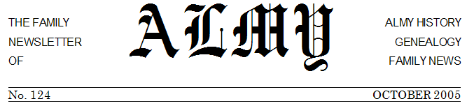 Almy Newsletter Masthead